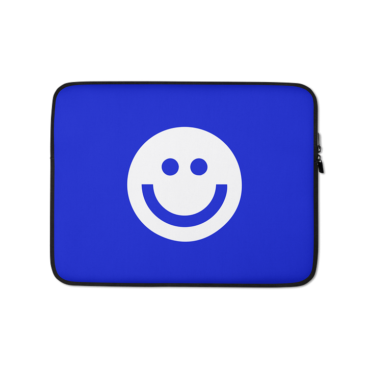 Smiley Laptop Sleeve product image (1)