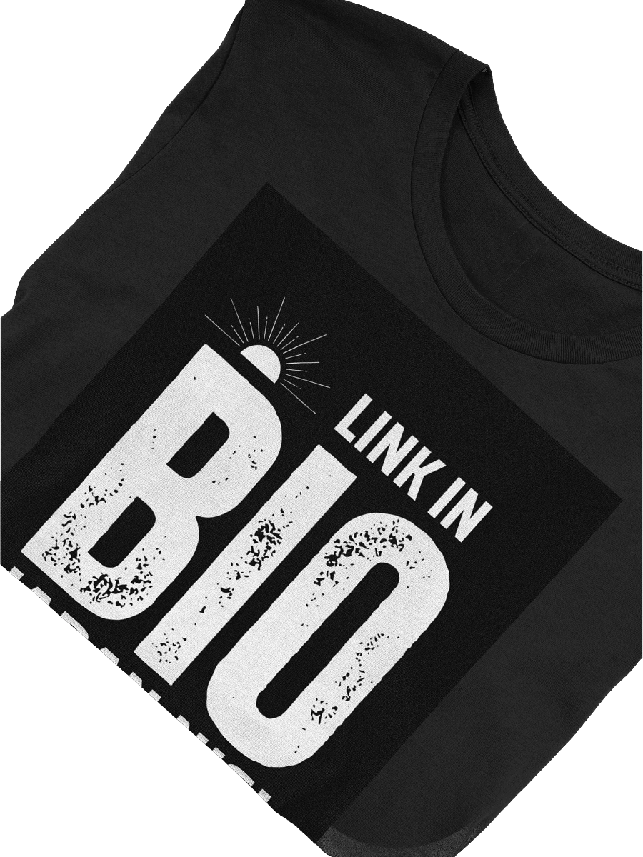 Sunset Distress "Link in Bio Jadan Nisi" T-Shirt product image (5)