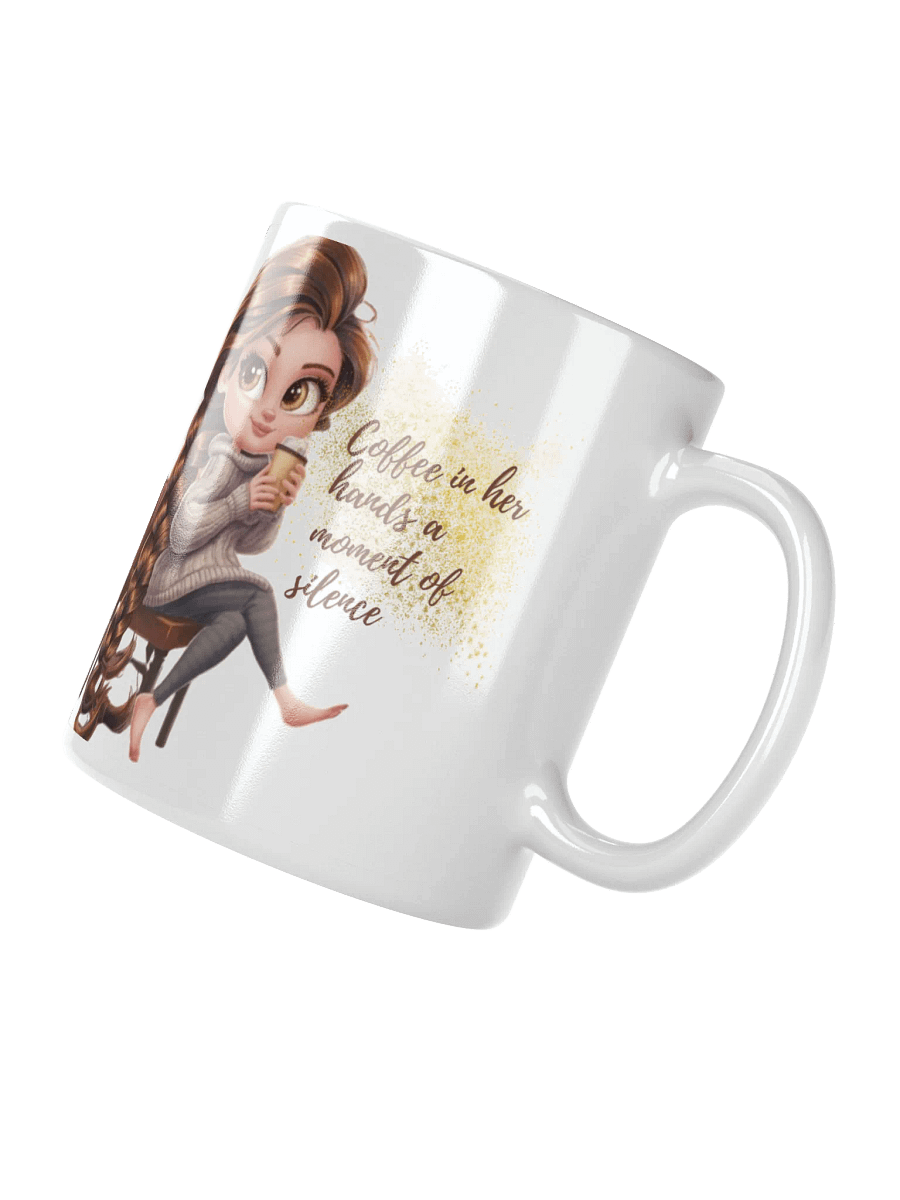 White Glossy Mug product image (9)