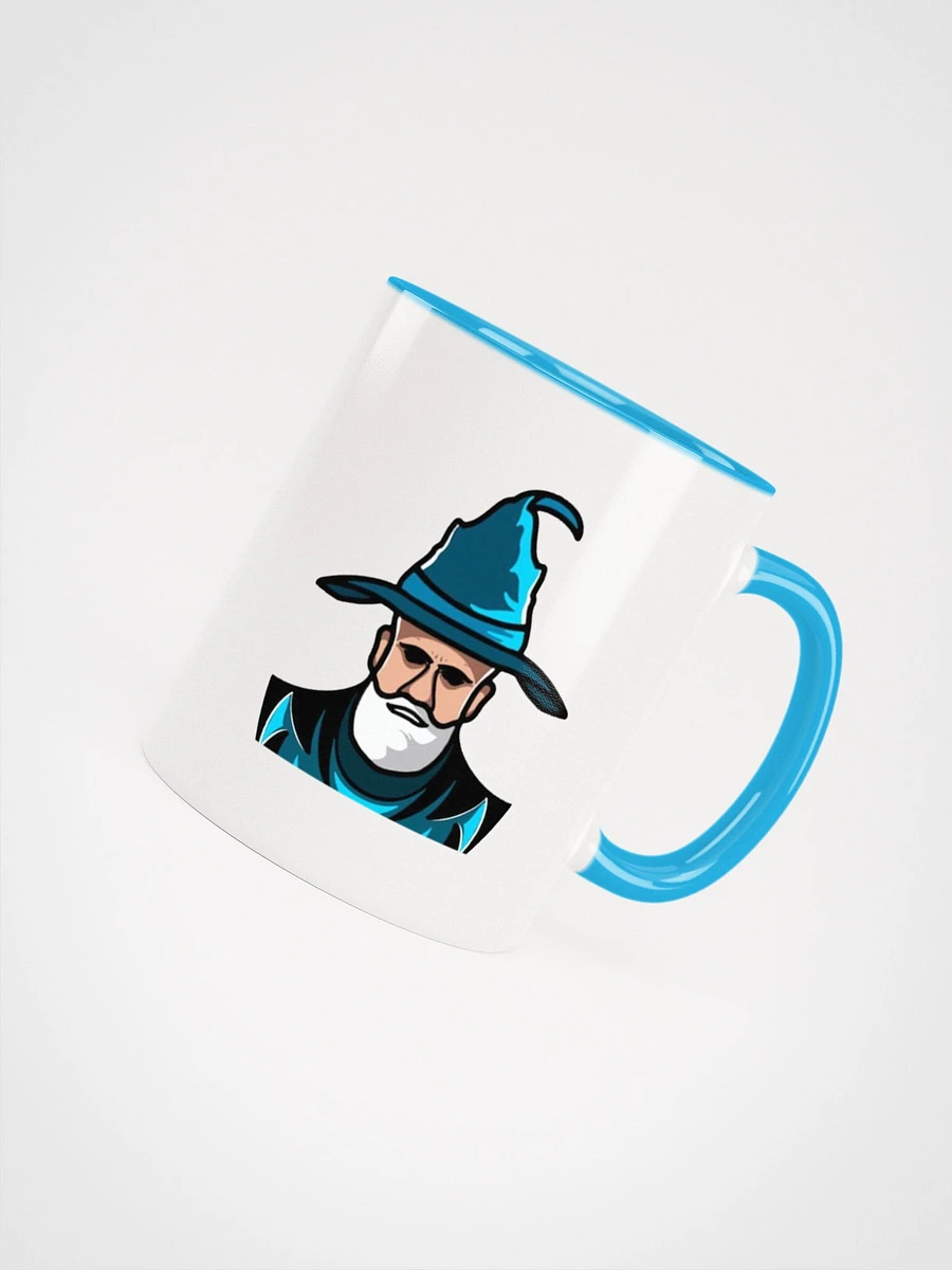 The Match Slip Wizard Coffee Mug (Light Blue, 11 oz and 15 oz) product image (4)