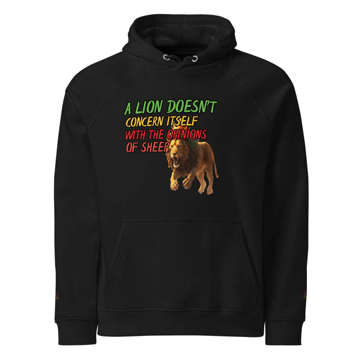 Regal Lion Crowned Unisex Hoodie product image (1)