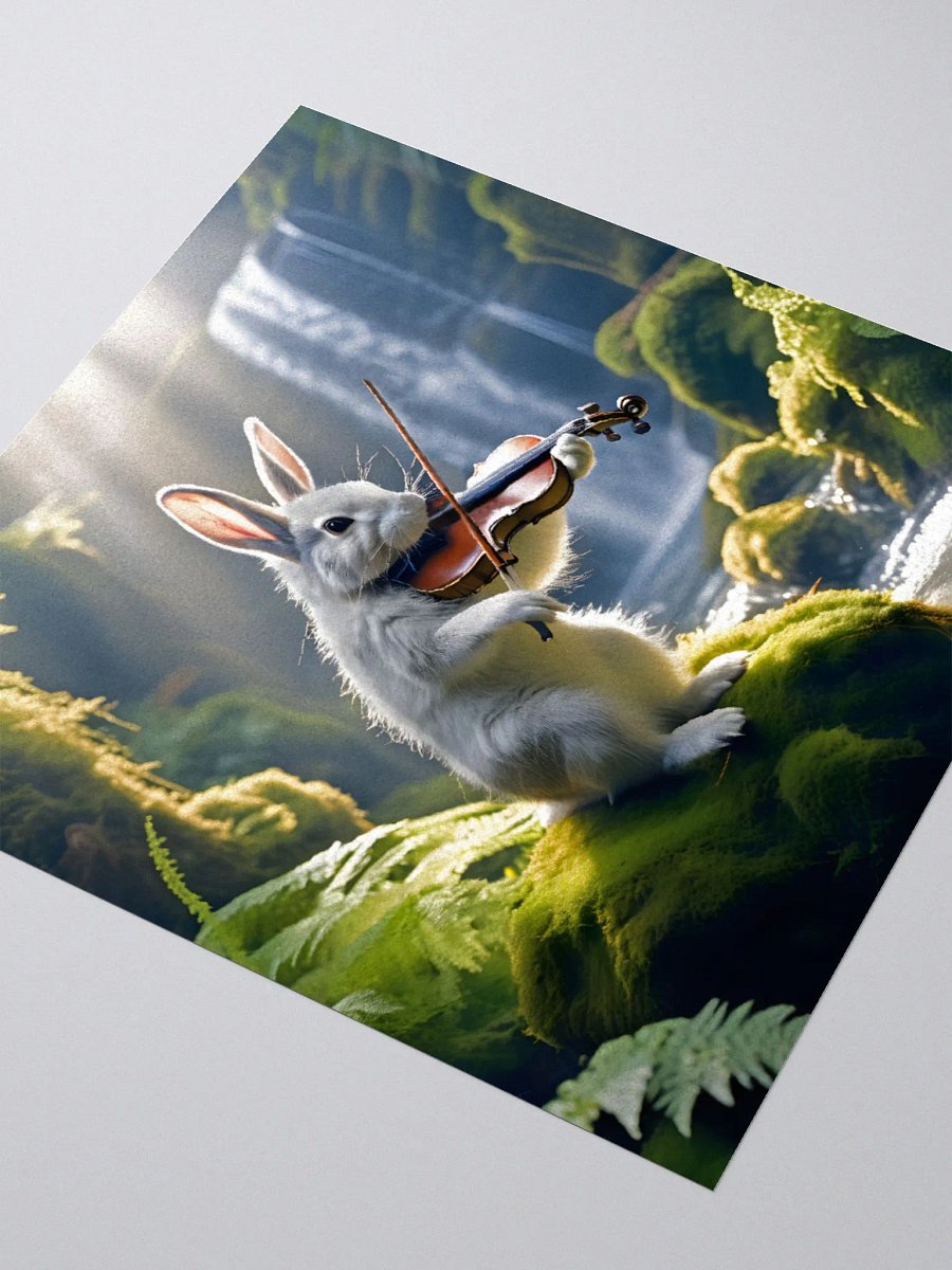 White Rabbit Playing the Violin product image (9)