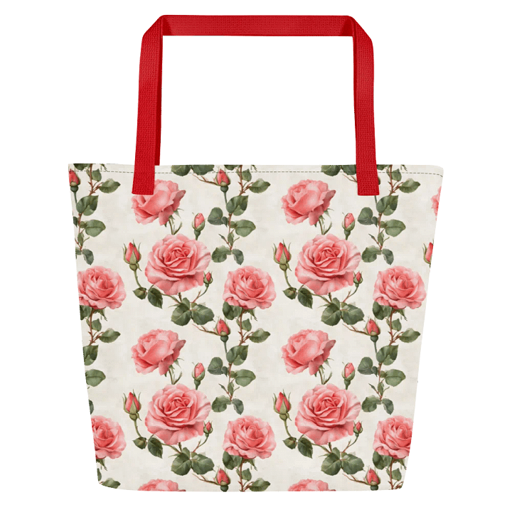Elegant Rose Garden Large Tote Bag product image (1)
