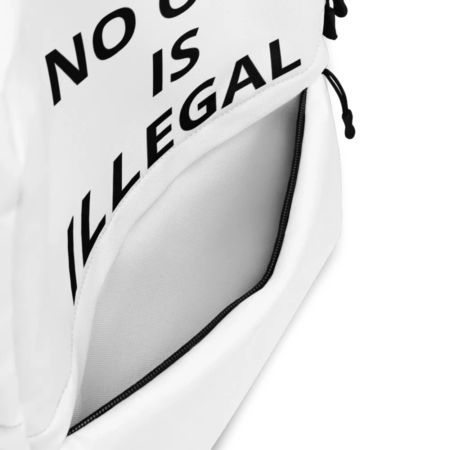 Pris - No One Is Illegal- back pack product image (11)