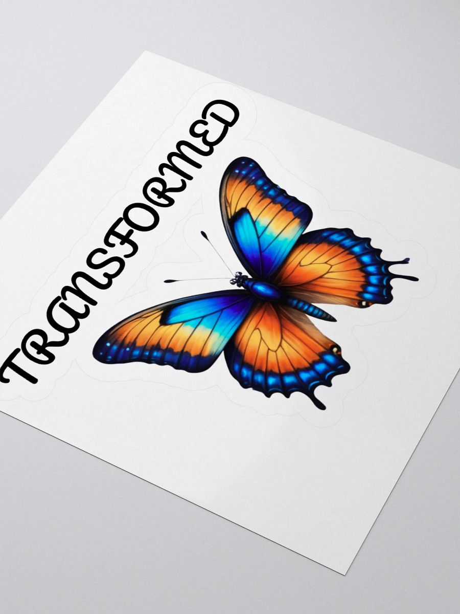 Vibrant Butterfly Kiss Cut Stickers product image (8)