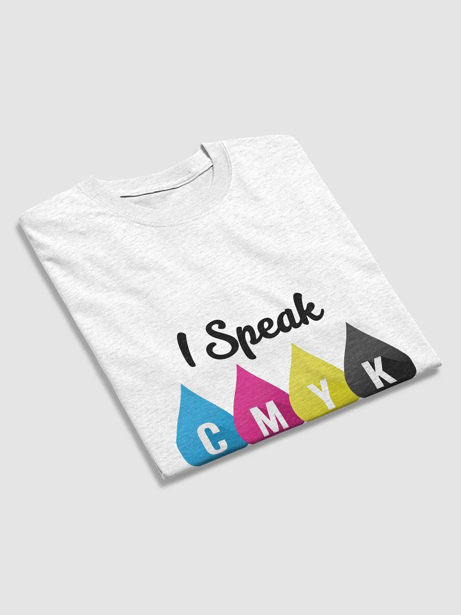 I Speak CMYK Graphic T-shirt product image (30)