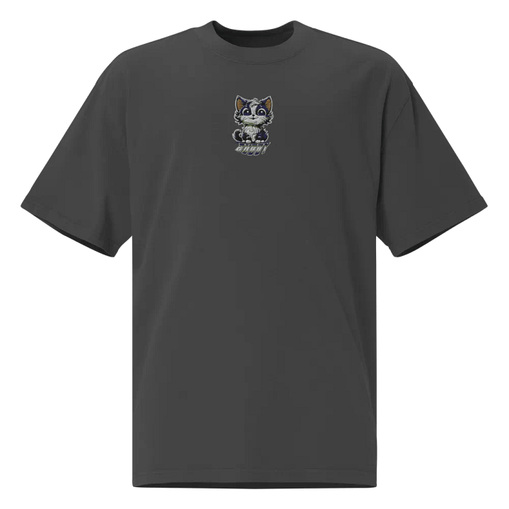 Buddy AS Colour Premium Oversized Faded T-Shirt (EMBRODERED) product image (2)