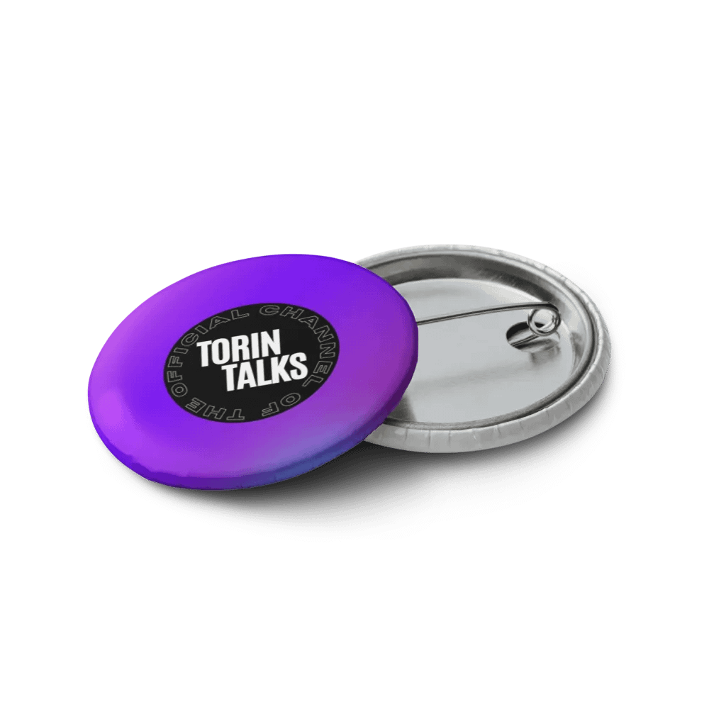 Torin Talks Logo Pin Buttons Set product image (12)