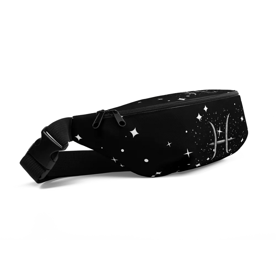 Pisces, Guided by the Stars Glyph Only, Bum Bag product image (2)