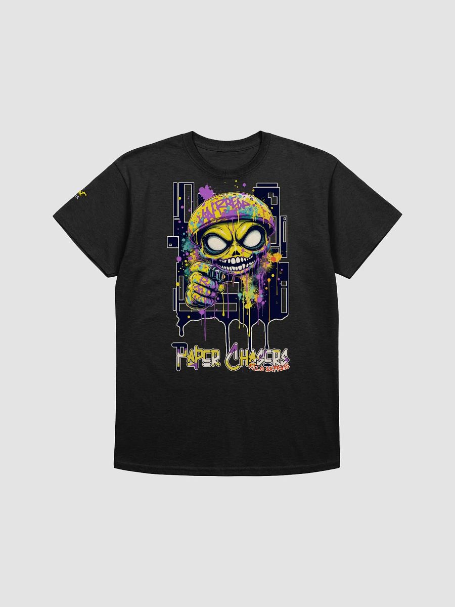 Kilo Express - Paper Chasers Helmet Head (Yellow Purp) Tee product image (1)