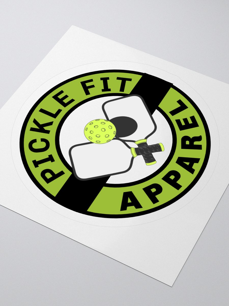 Pickleball Paddles Kiss Cut Stickers product image (8)