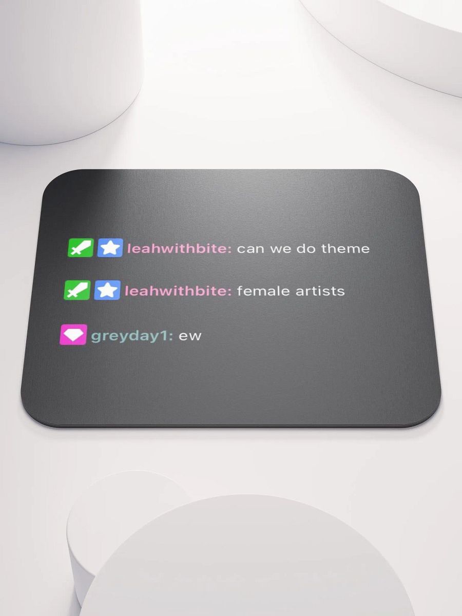 Out Of Context Grey Mousemat product image (1)