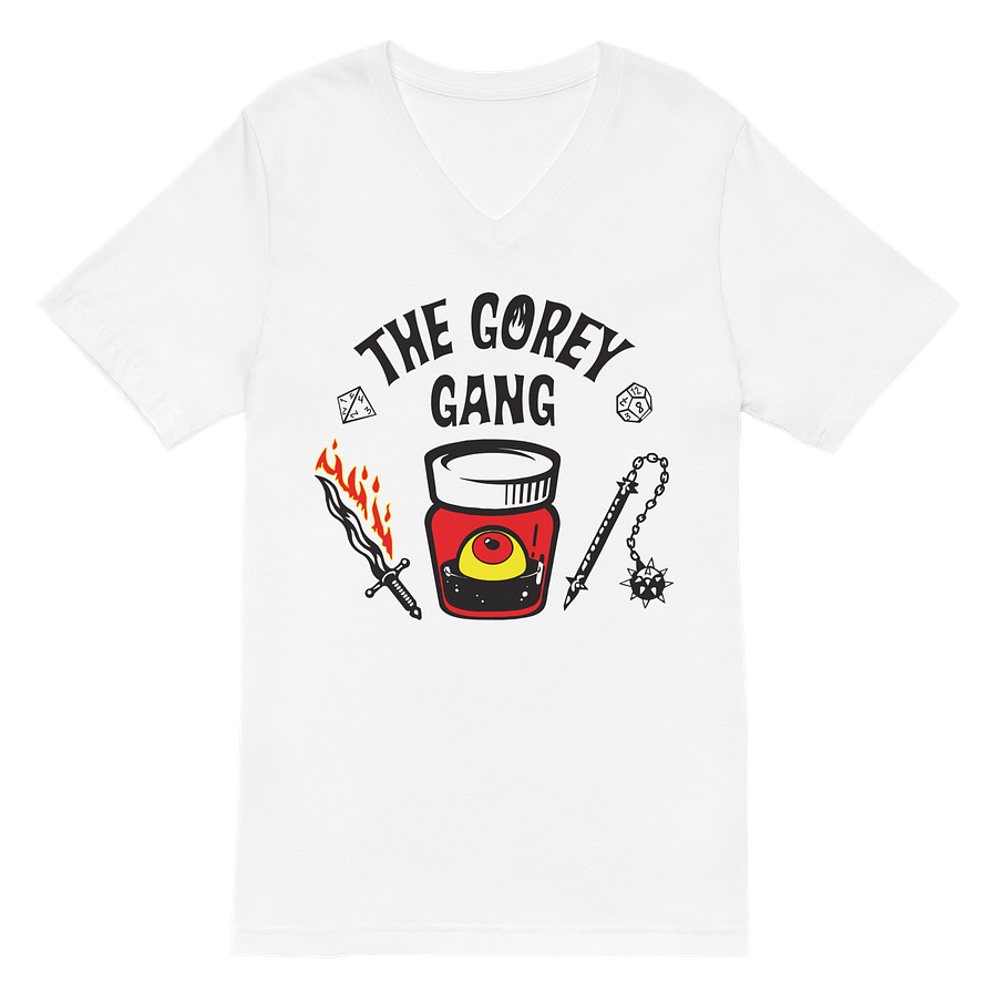 DnD Gang - Bella+Canvas Short Sleeve V-Neck Jersey T-Shirt product image (8)