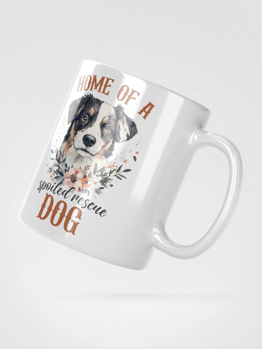 Home Of A Spoiled Rescue Dog Mug product image (3)