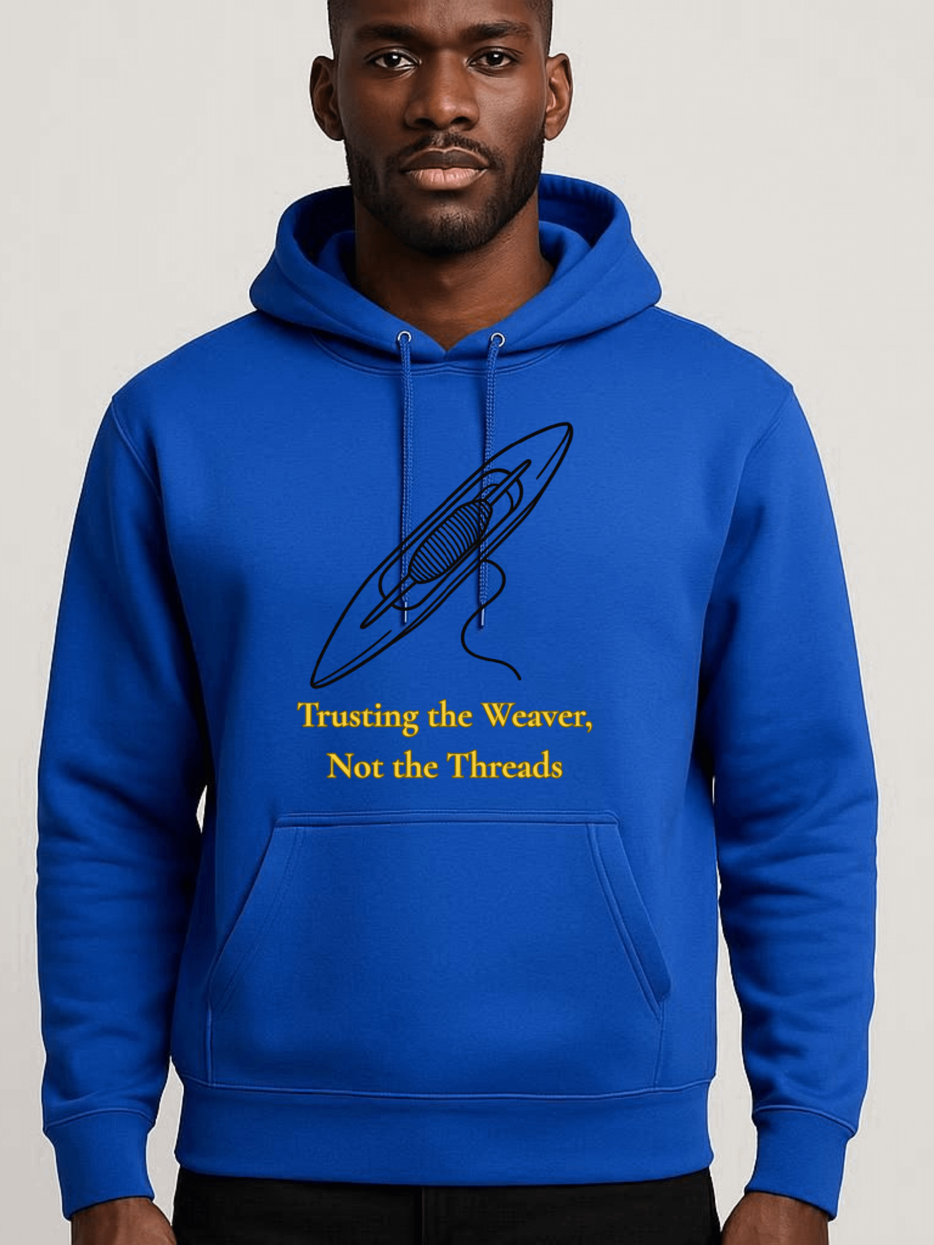 Trusting The Weaver Hoodie | Christian Romans 8:28 Apparel | God Works For Good | Encouragement & Perseverance Gift product image (9)