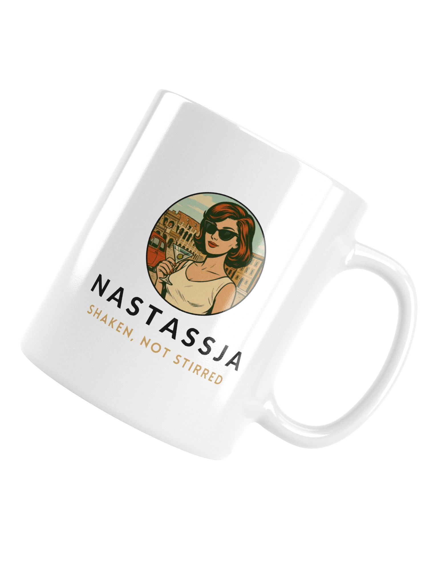 ☕ Nastassja “Shaken, Not Stirred” Mug product image (5)