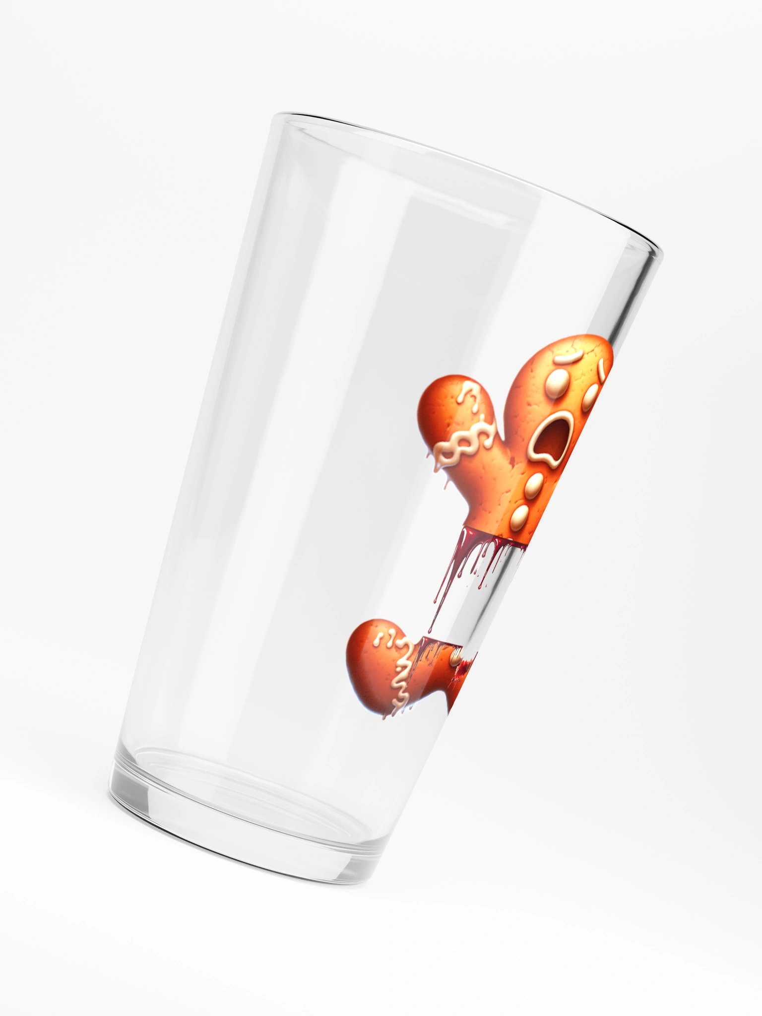 Gingerbread Man Shock Pint Glass product image (6)