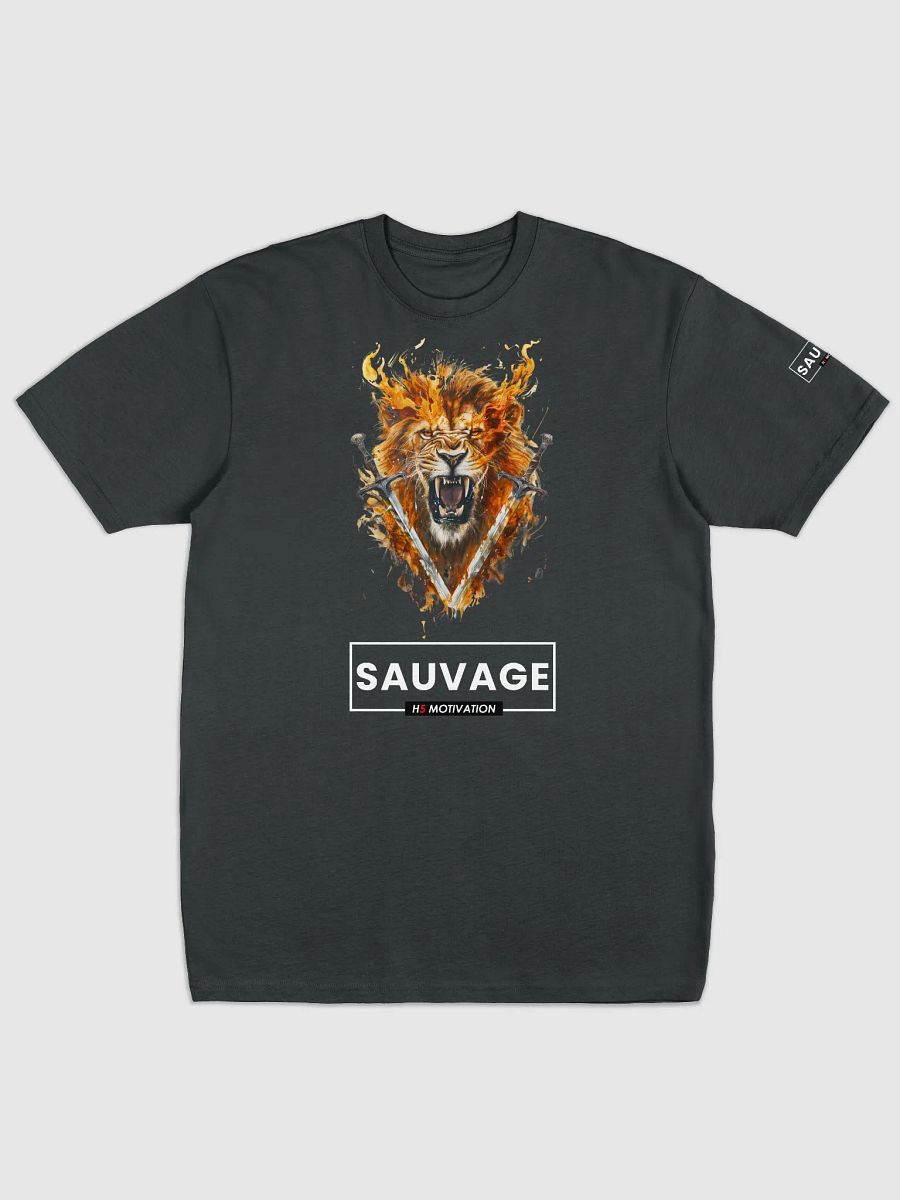 T-Shirt Lion Sauvage by H5 Motivation product image (6)
