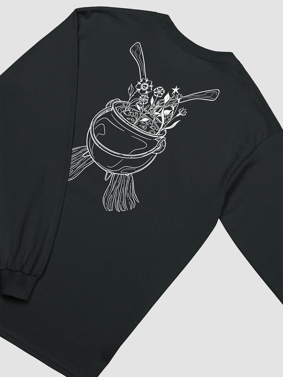 Henbane Coven Crest Cotton Long Sleeve T-Shirt product image (4)