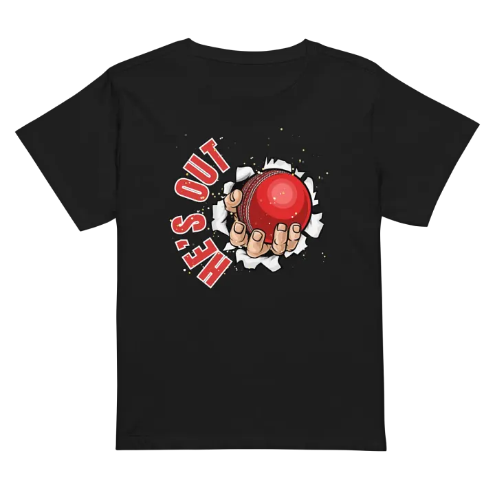 He's Out Cricket Tee product image (8)