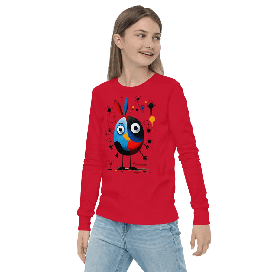 Bella+Canvas Youth Long Sleeve T-Shirt product image (1)