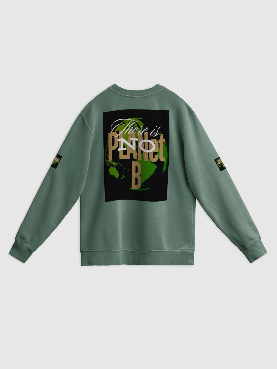 There is No PLANet B Unisex Pigment Dyed Sweatshirt – Wear the Change product image (4)