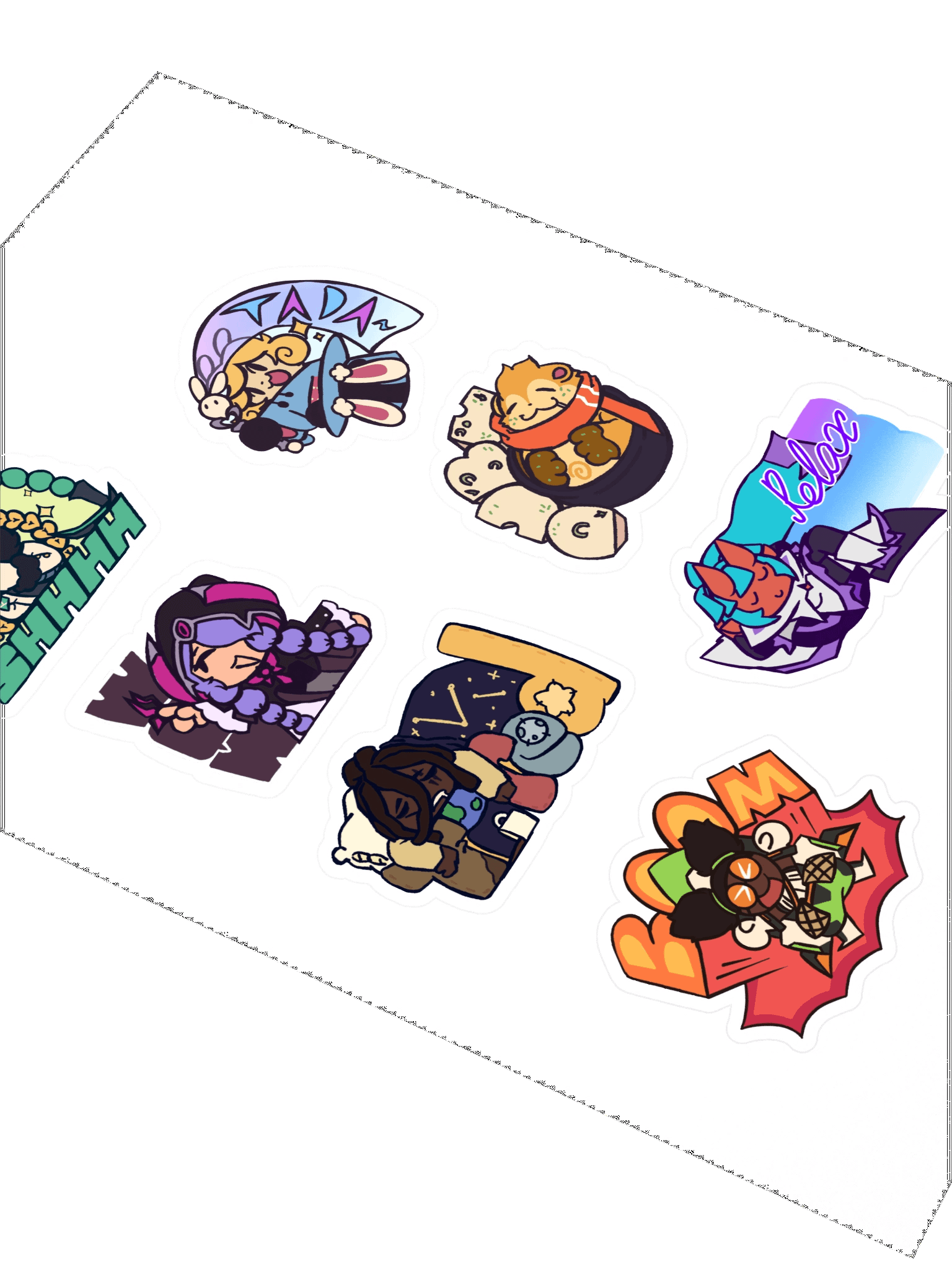 Strike Cooldown - Striker Sticker Sheet product image (3)