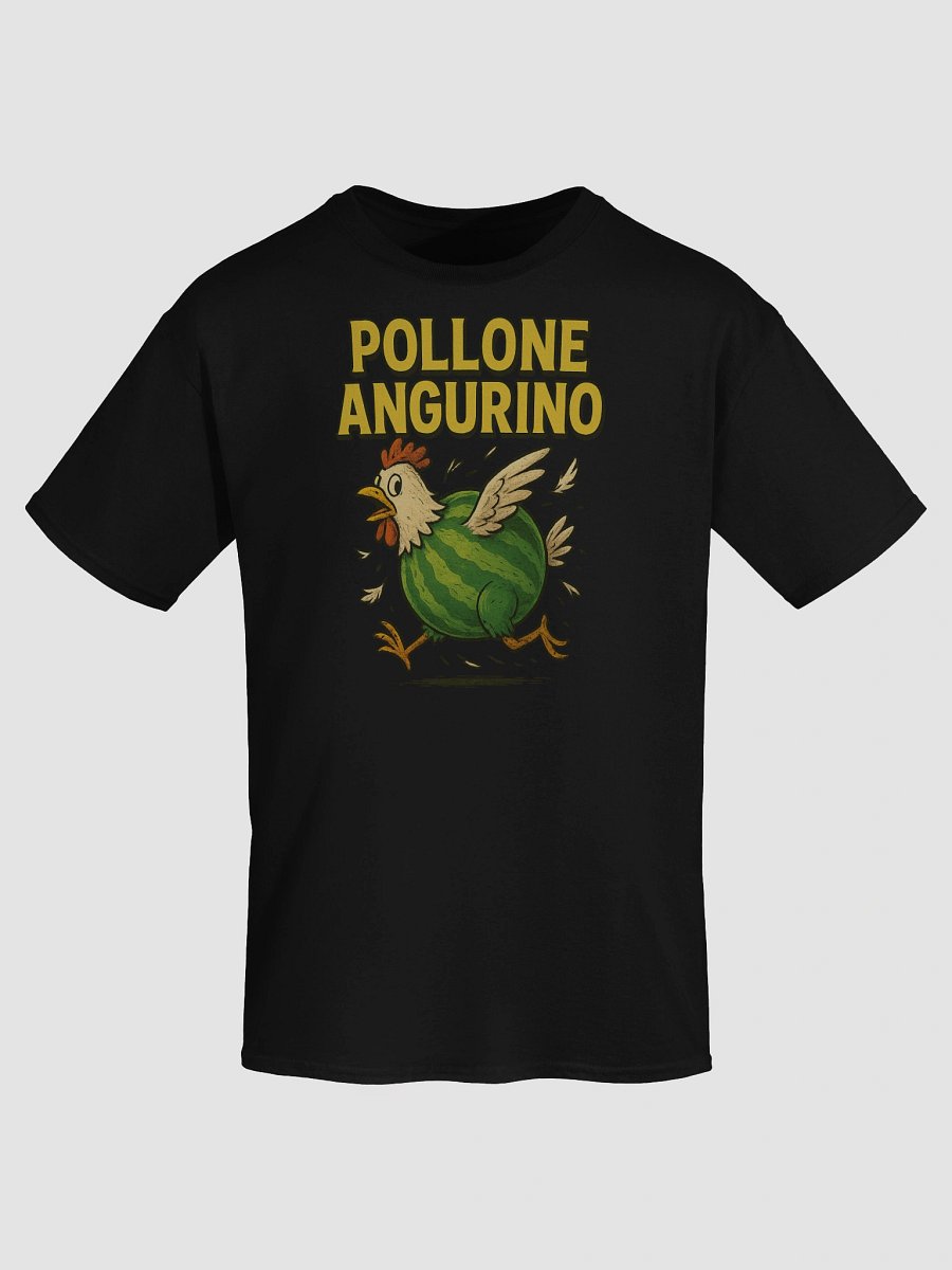 Pollone Angurino Chicken Watermelon Pun T-Shirt product image (62)
