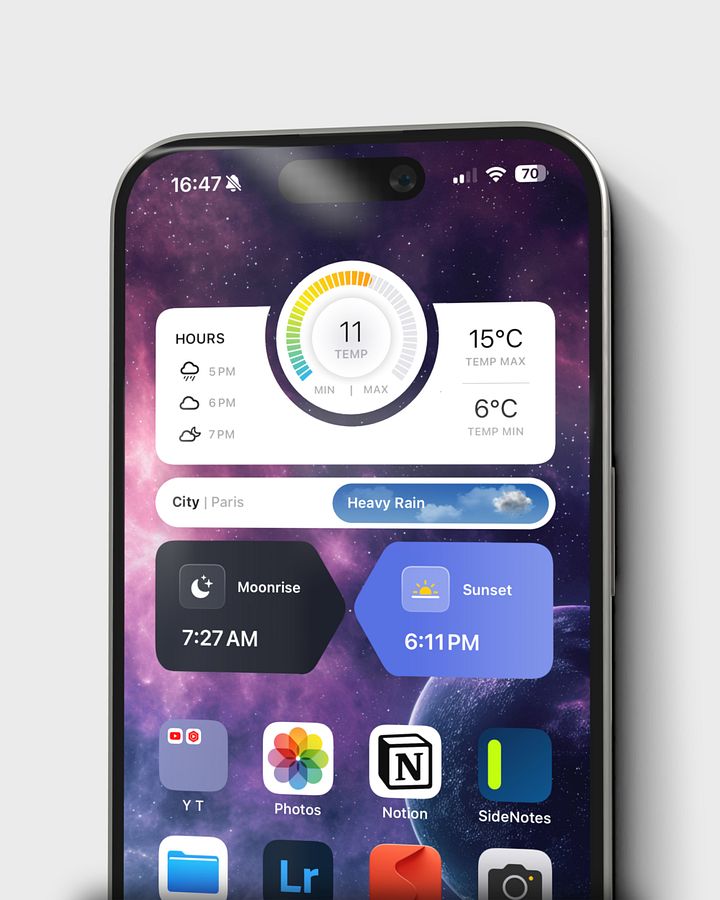WeatherVue Weather Widget product image (1)
