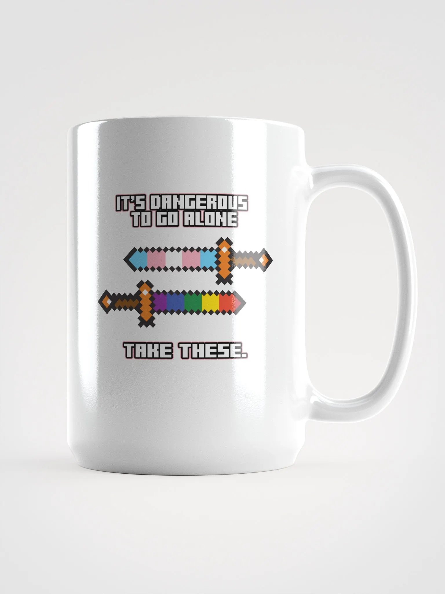 It's Dangerous to Go Alone - Glossy Mug product image (1)