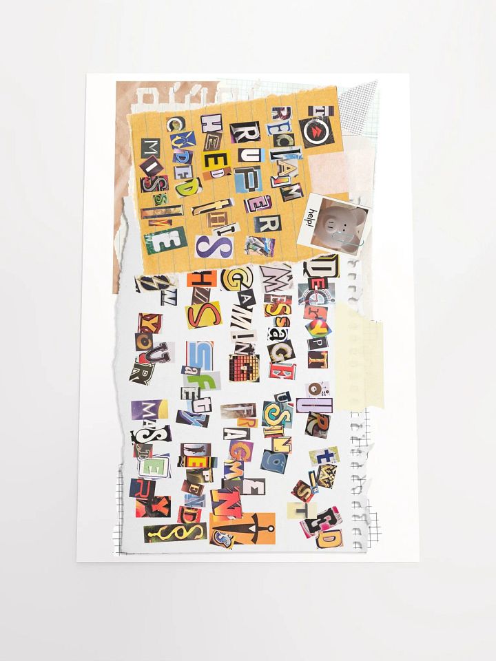 Rupert Ransom Letter Print product image (1)