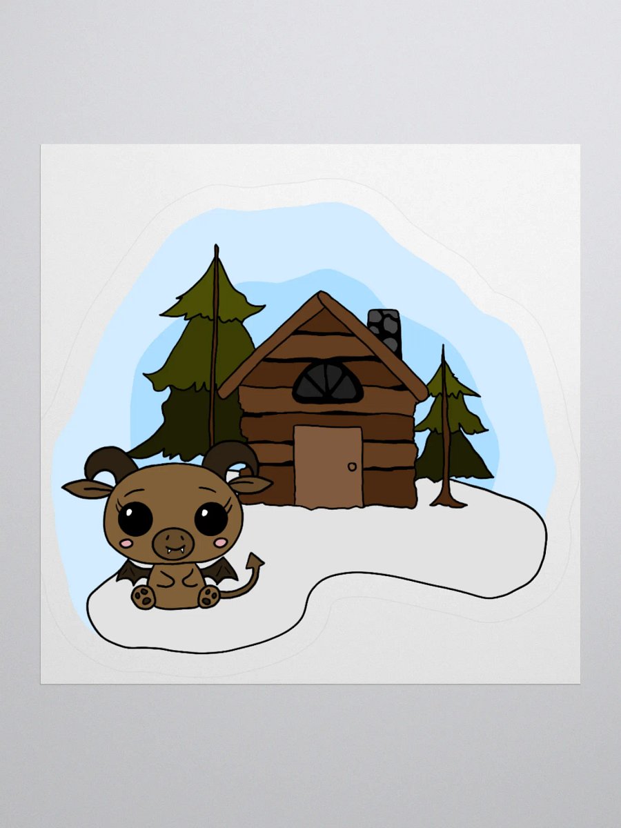 Antonio the Jersey Devil Cryptikids Sticker product image (3)