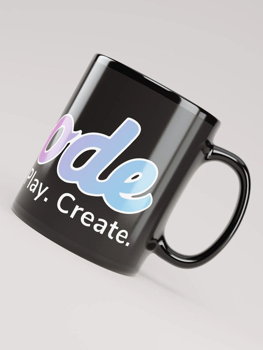 Episode Black Glossy Mug With Gradient Logo product image (4)