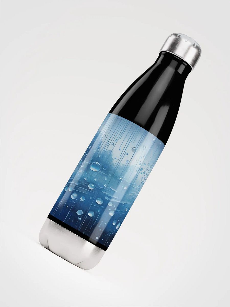 Watercolor Rain Droplet Water Bottle product image (7)