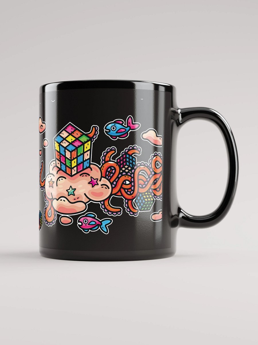 Octo Cube Solver - Quality Mug / Black product image (1)
