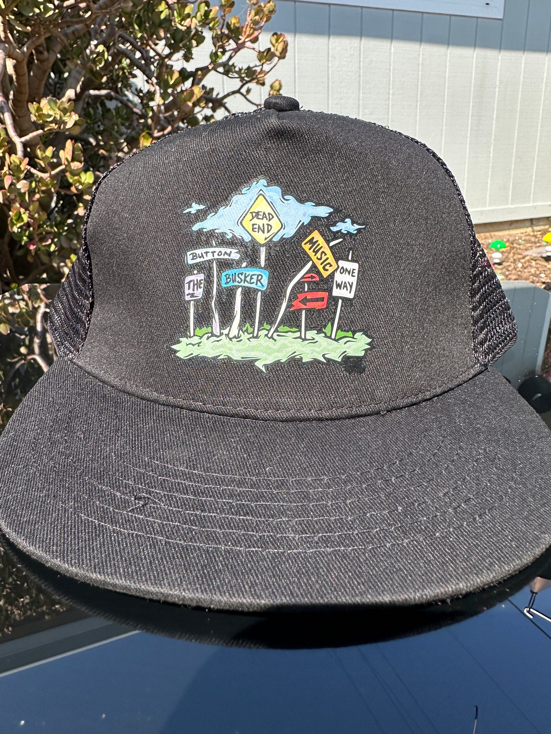Button the Busker Snapback OG Street Art (Black) product image (4)