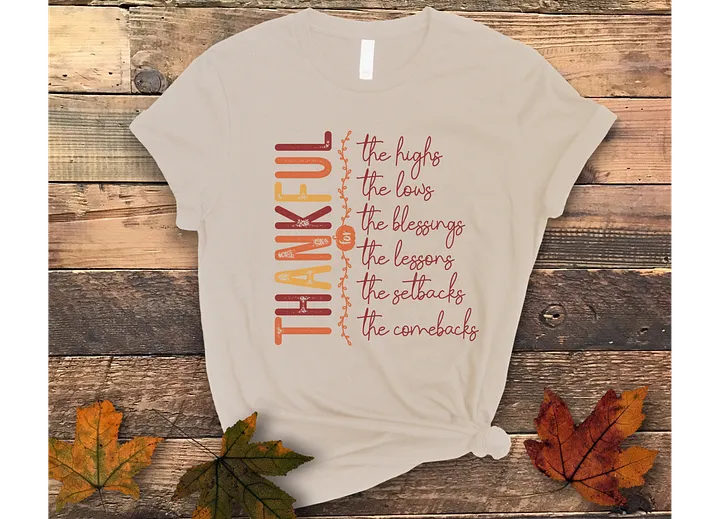 Thankful Reflections T-Shirt product image (1)