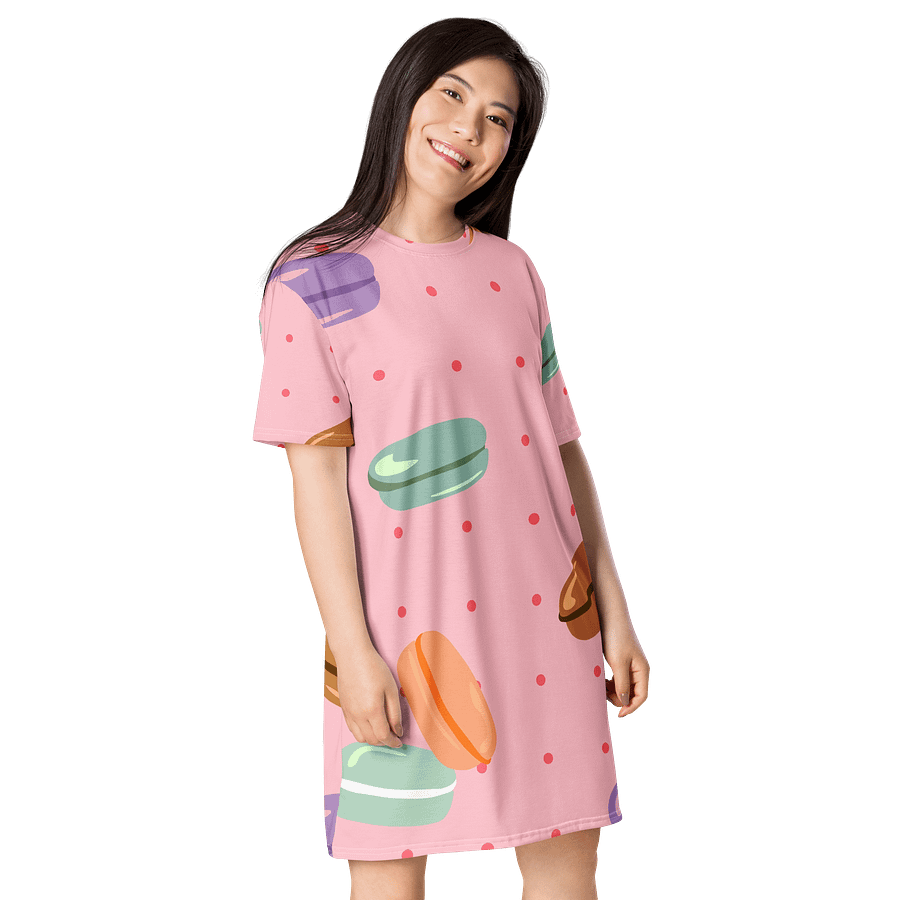 Macaron Madness All-Over T-Shirt Dress product image (4)