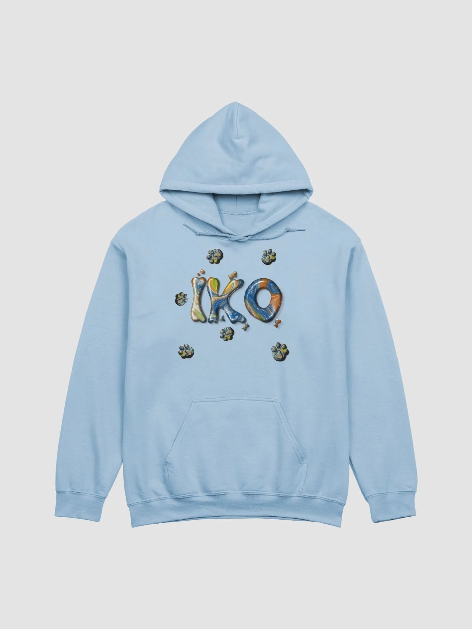 IKO PAINTED LOGO | UNISEX HOODIE product image (3)