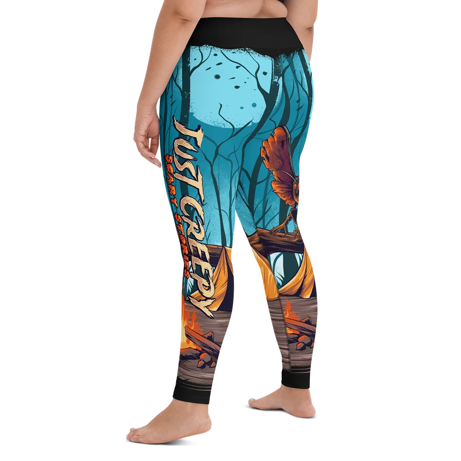 Eerie MothMan Forest Yoga Leggings product image (11)