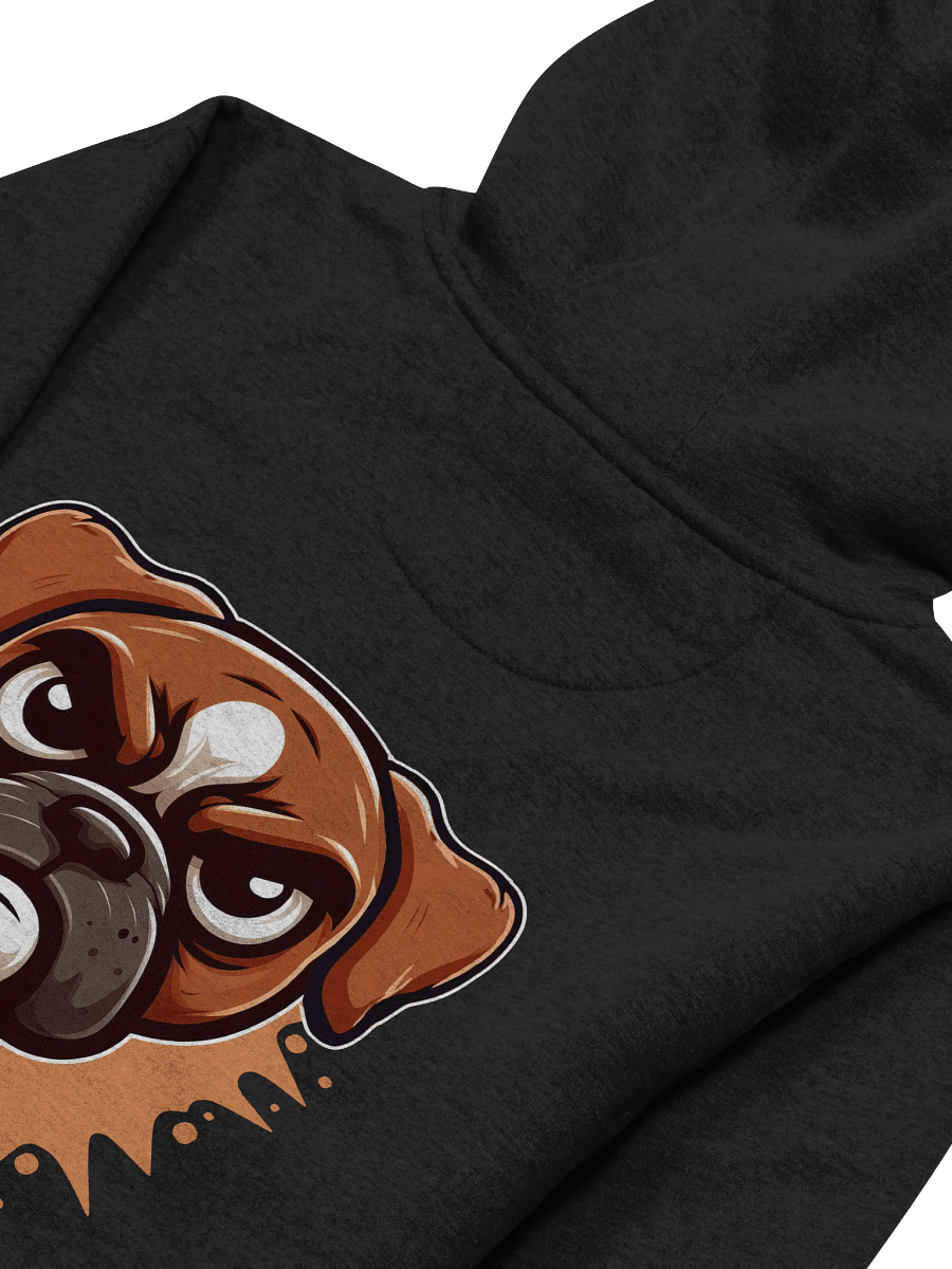 Boxer Angry Pup (Natural Ears) - Premium Adult Unisex Hoodie product image (2)