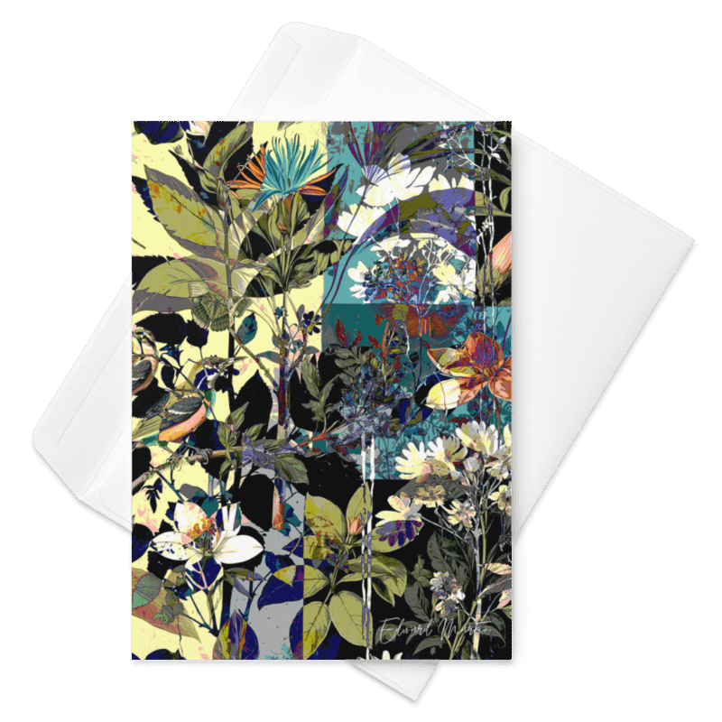 Botanical Collage Greeting Card product image (1)