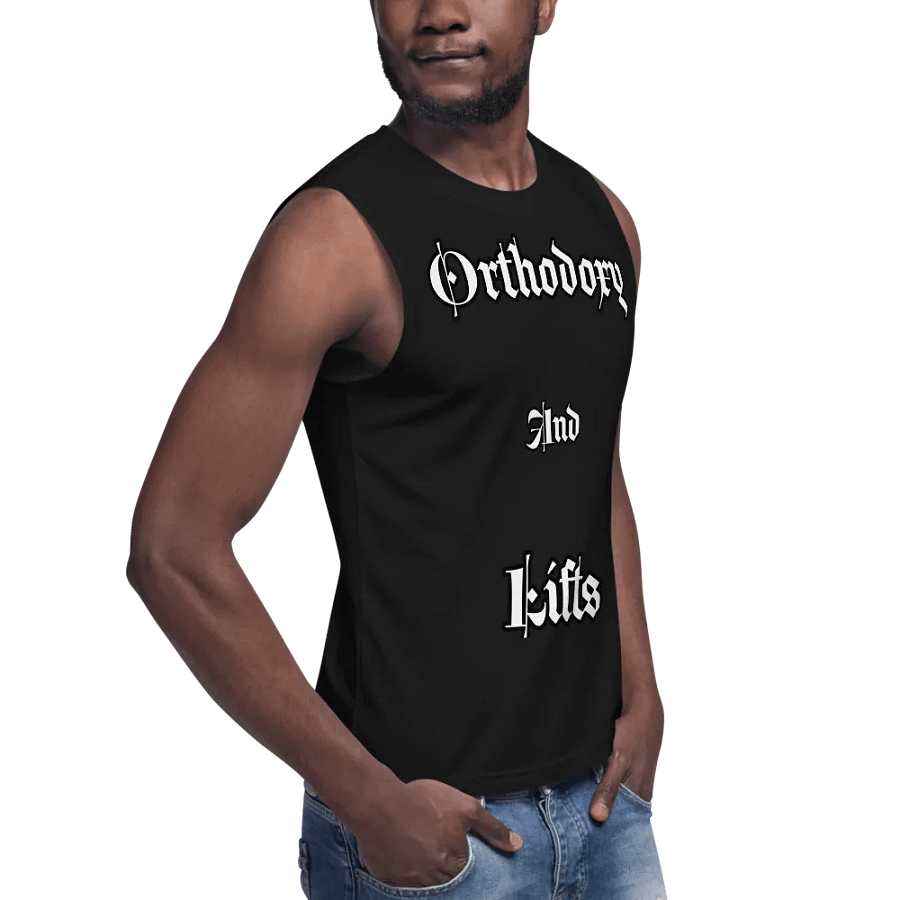 Orthodoxy And Lifts Gothic Unisex Muscle Tank product image (8)