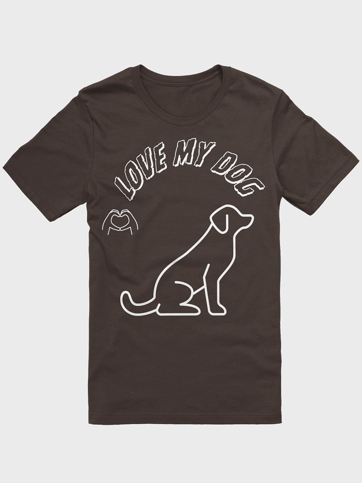 Love My Dog Supersoft T-Shirt product image (3)