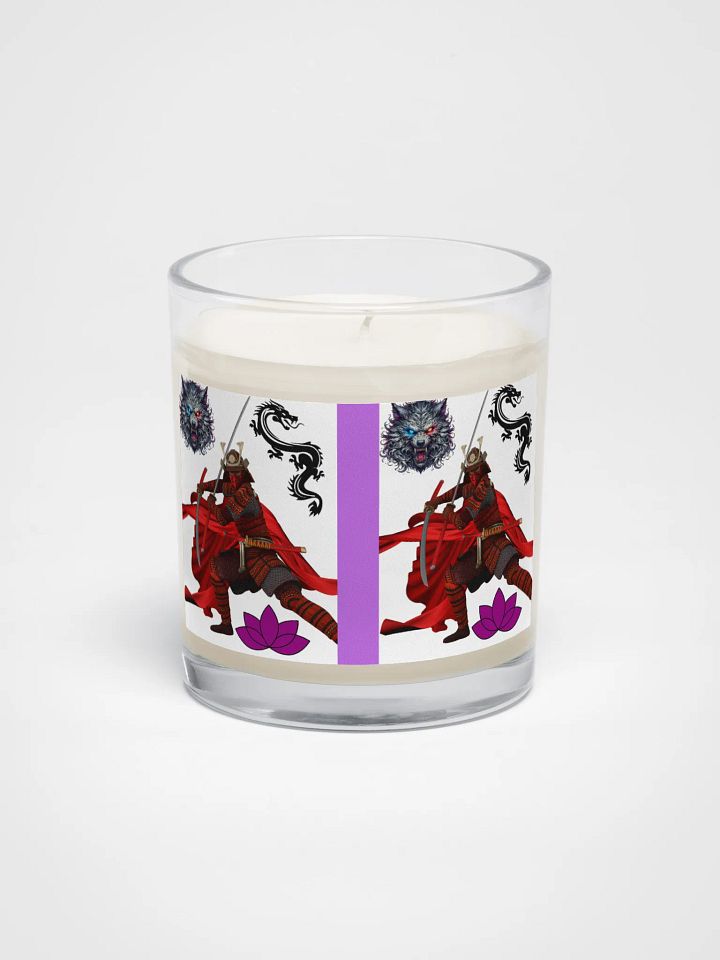 Samurai Spirit Dual Illustration Candle product image (1)