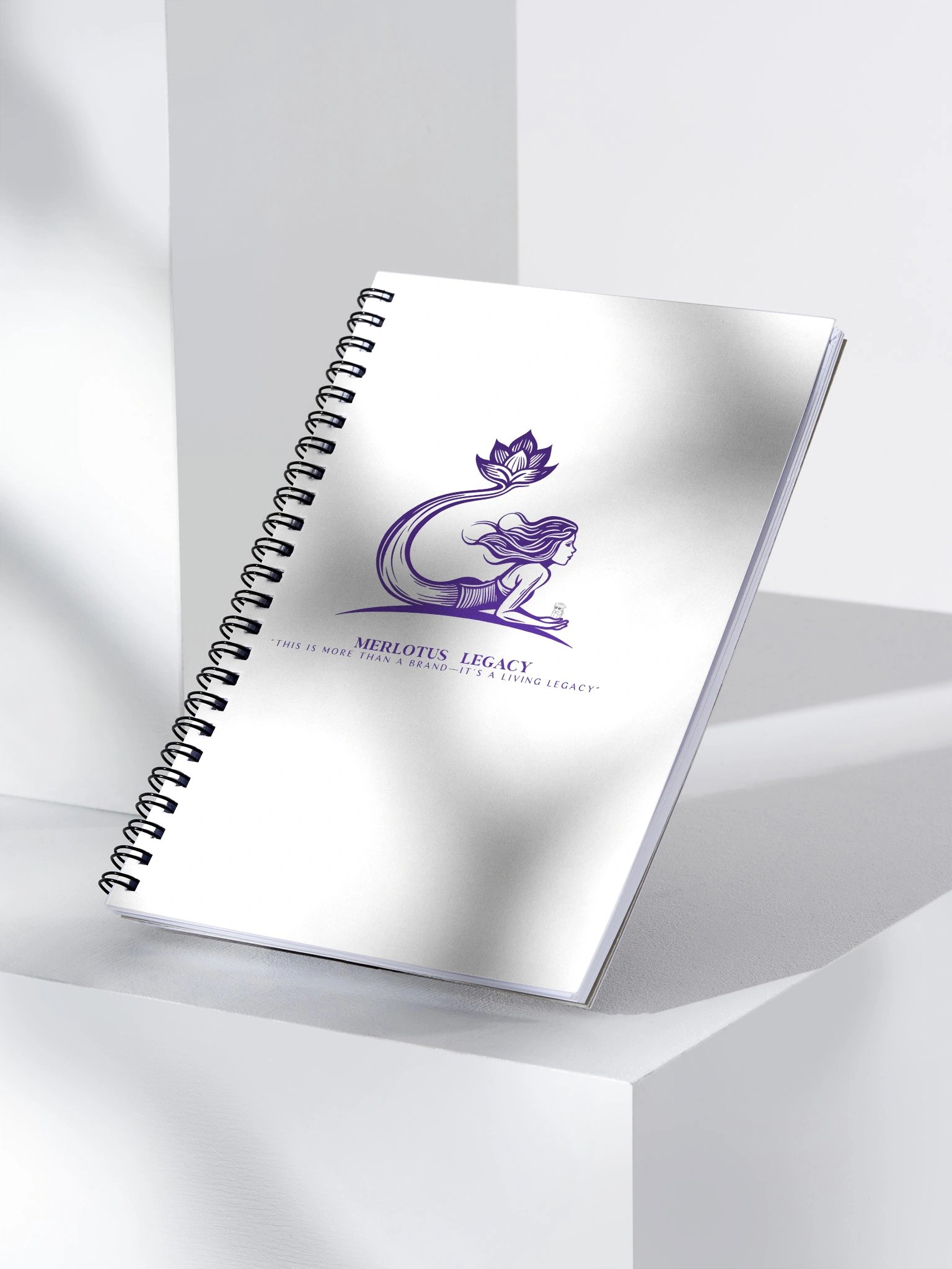 Spiral Notebook – Original Emblem Edition 🌿 Where resilience meets the written word. product image (3)