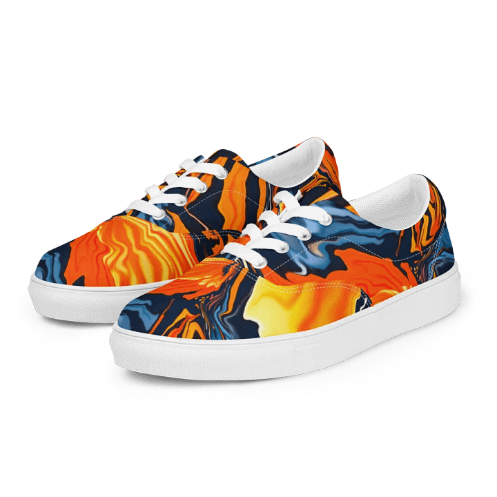 Multicoloured Fluid Motion Lace-Up Shoes product image (1)