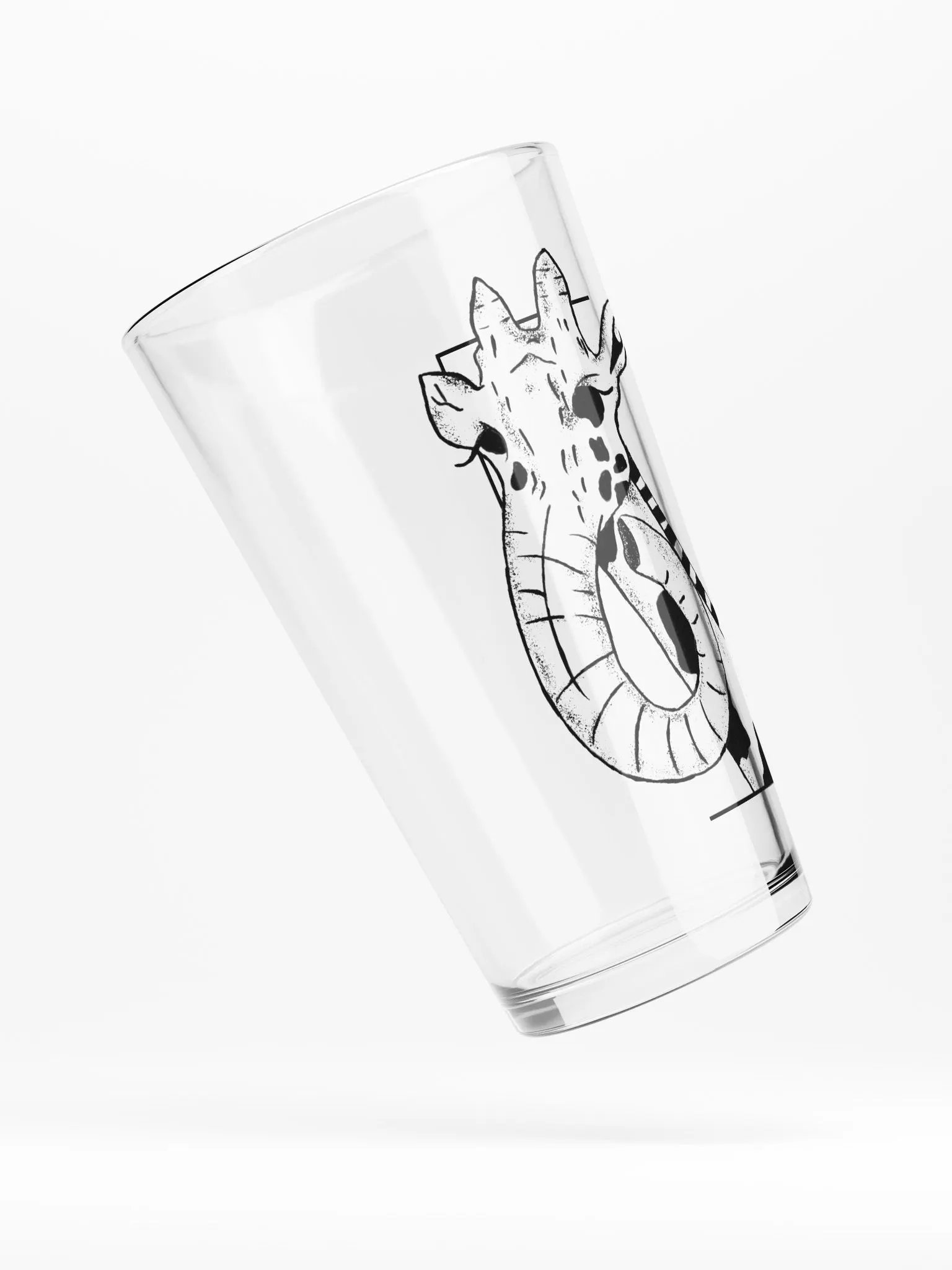 Giraffephant Pint Glass product image (6)
