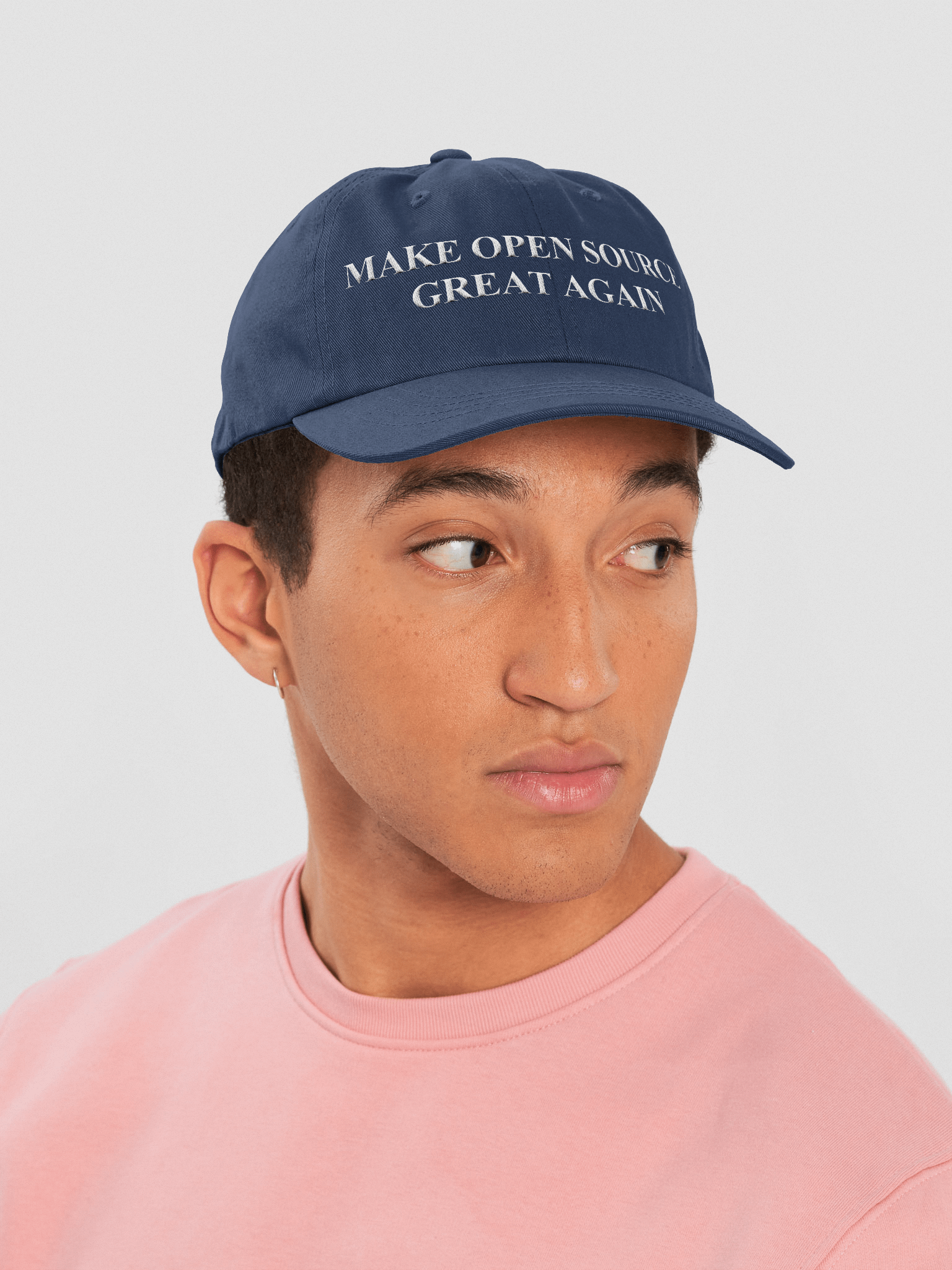 MAKE OPEN SOURCE GREAT AGAIN cap - 100% cotton product image (16)