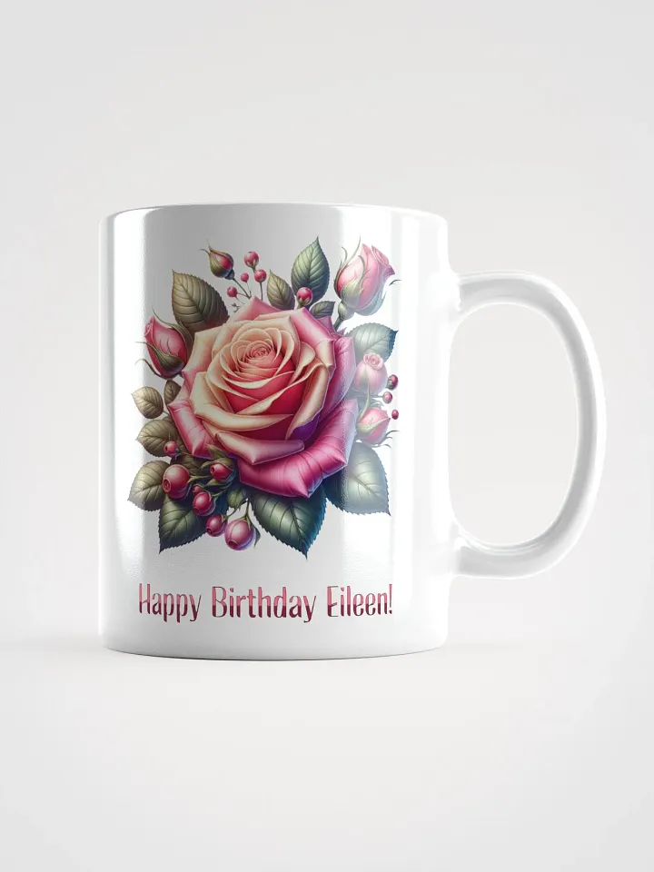 Happy Birthday Eileen White Glossy Mug product image (1)